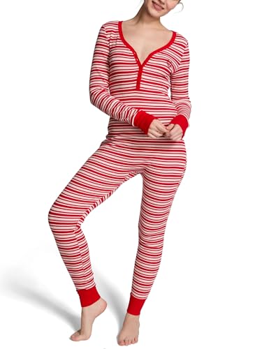 Amazon.com: Victoria's Secret PINK Thermal Onesie Pajama Set